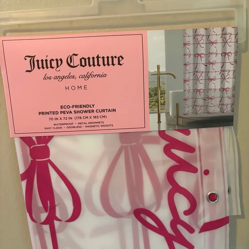 Juicy Couture ribbons 100% features