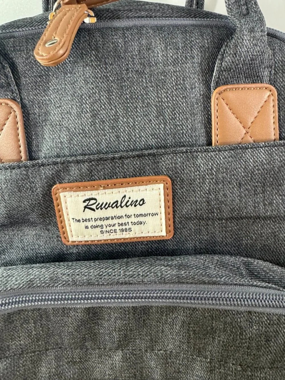 NWOT RUVALINO Diaper Bag Backpack, Multifunction Travel Pack