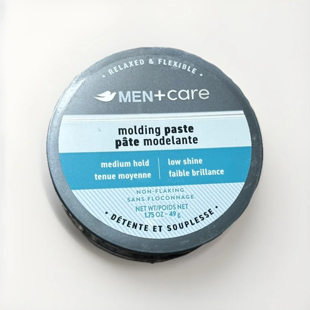 Dove Men+Care Molding Paste Medium Hold Low Shine Non-Flaking 1.75 oz