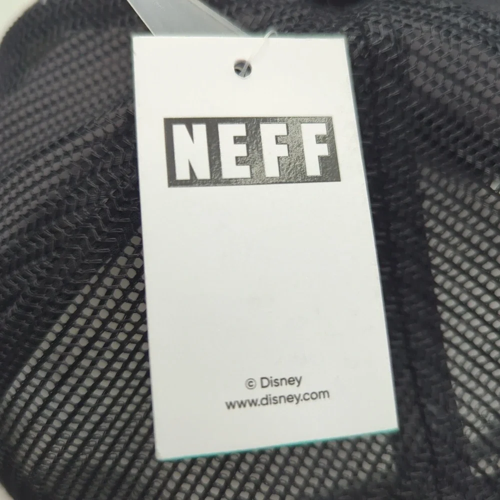 Neff x Disney Mickey House Trucker Hat Snapback Black White Mesh Cap New NWT