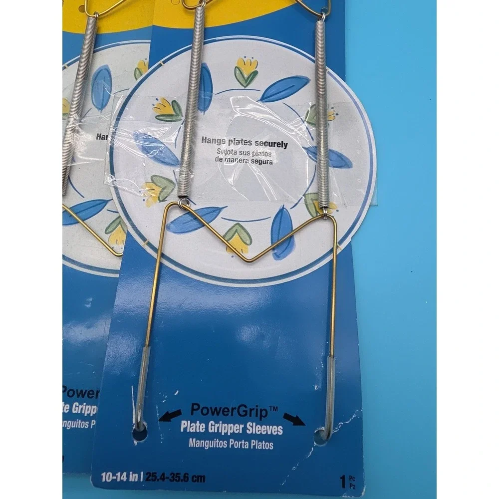 OOK Deluxe Plate Hanger Set 10-14 Inches Hangs Up to 30 Lbs 50472 New Lot Of 3