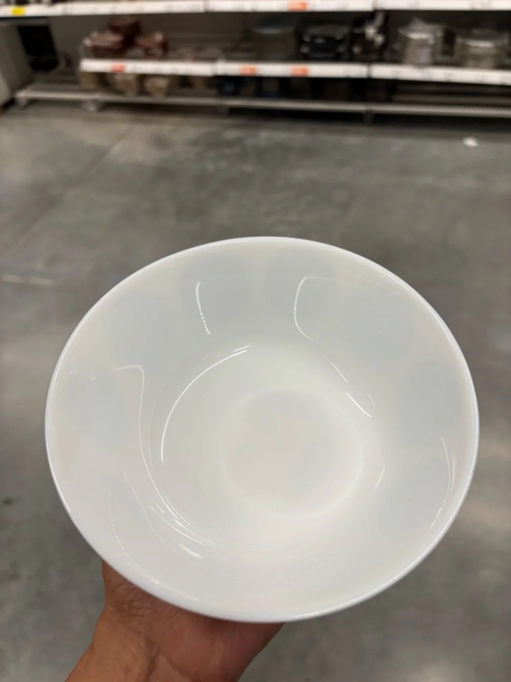 IKEA glossy white