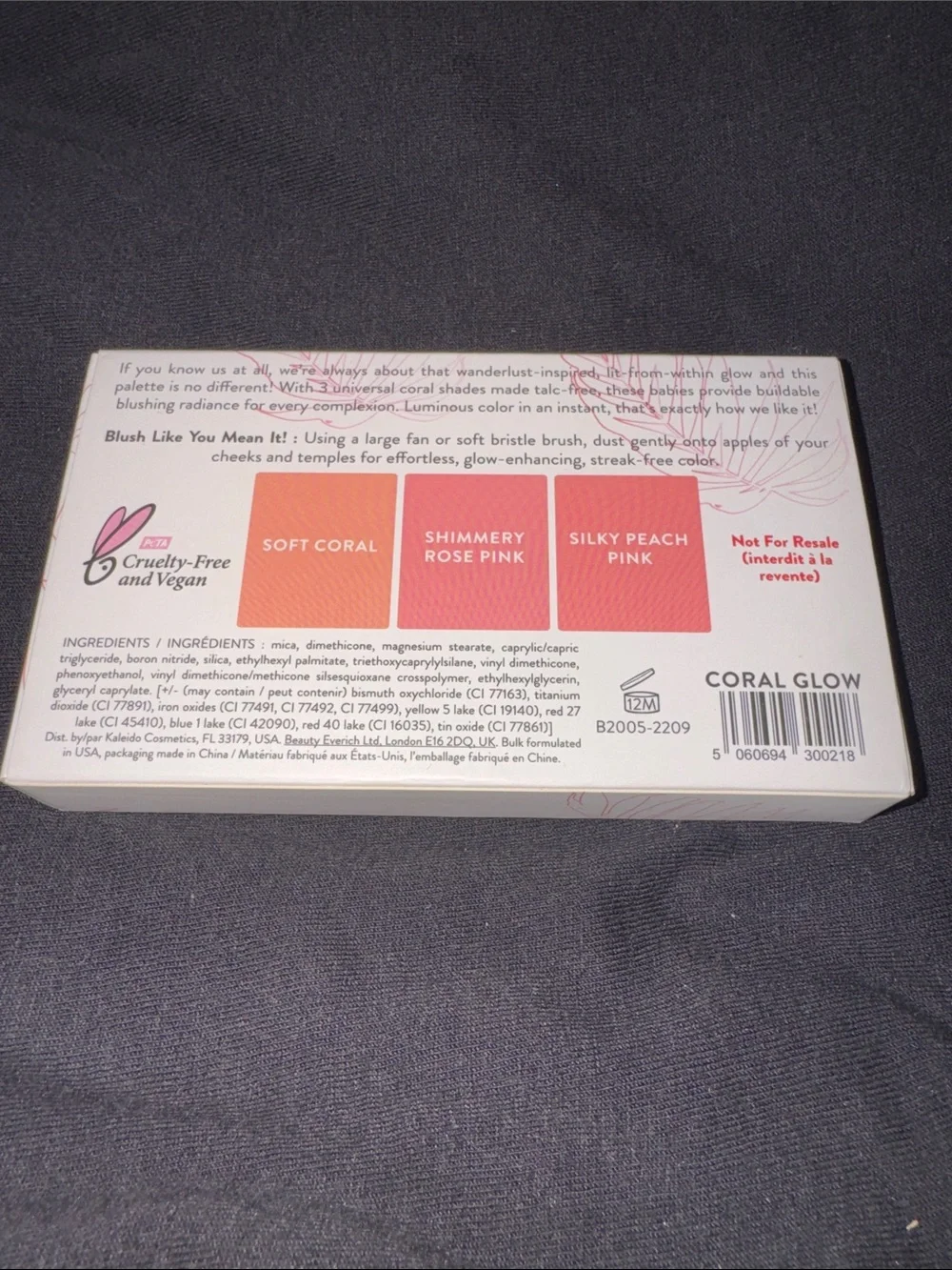 Kaleido Cosmetics blush ideal