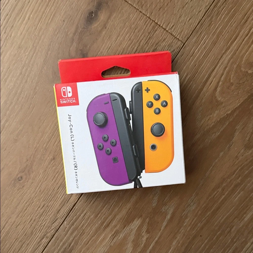 Nintendo Joy-Con Controllers - Purple & Yellow Pair