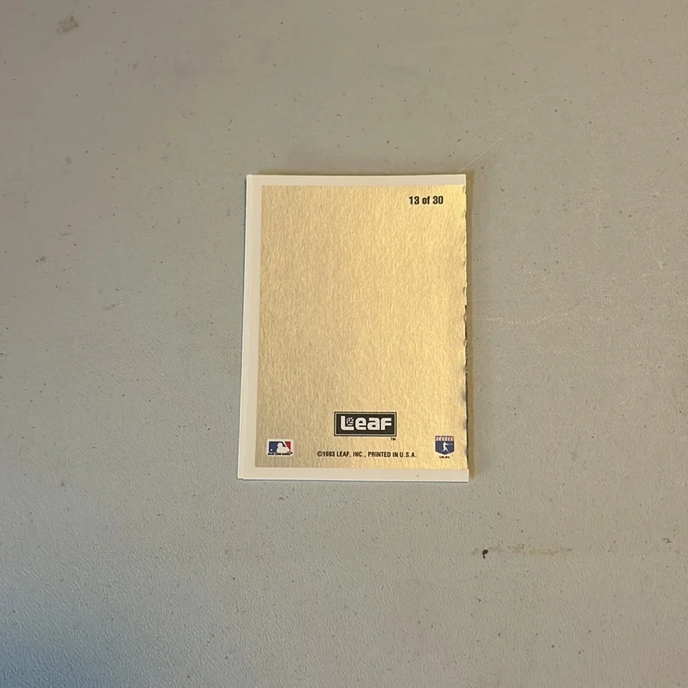 N/A donruss 1993