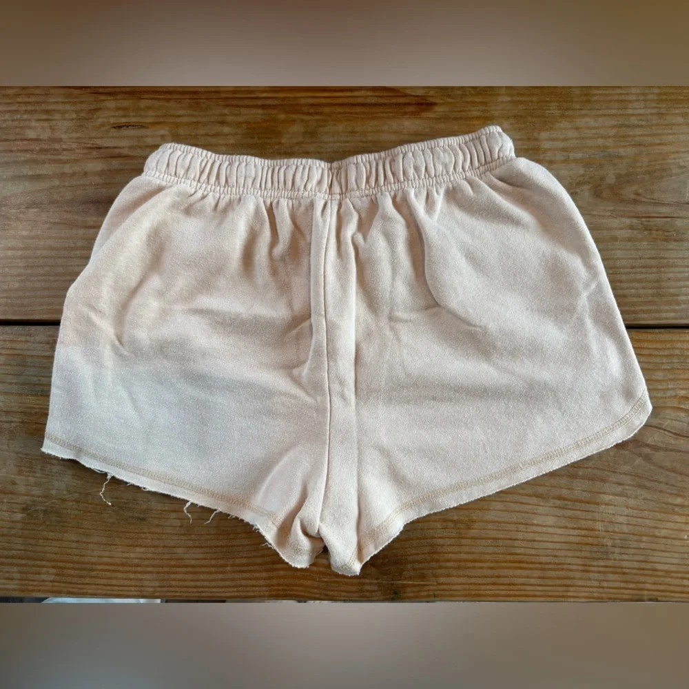 Juniors Wild Skye High Rise Light Coral Comfy Shorts Size Medium