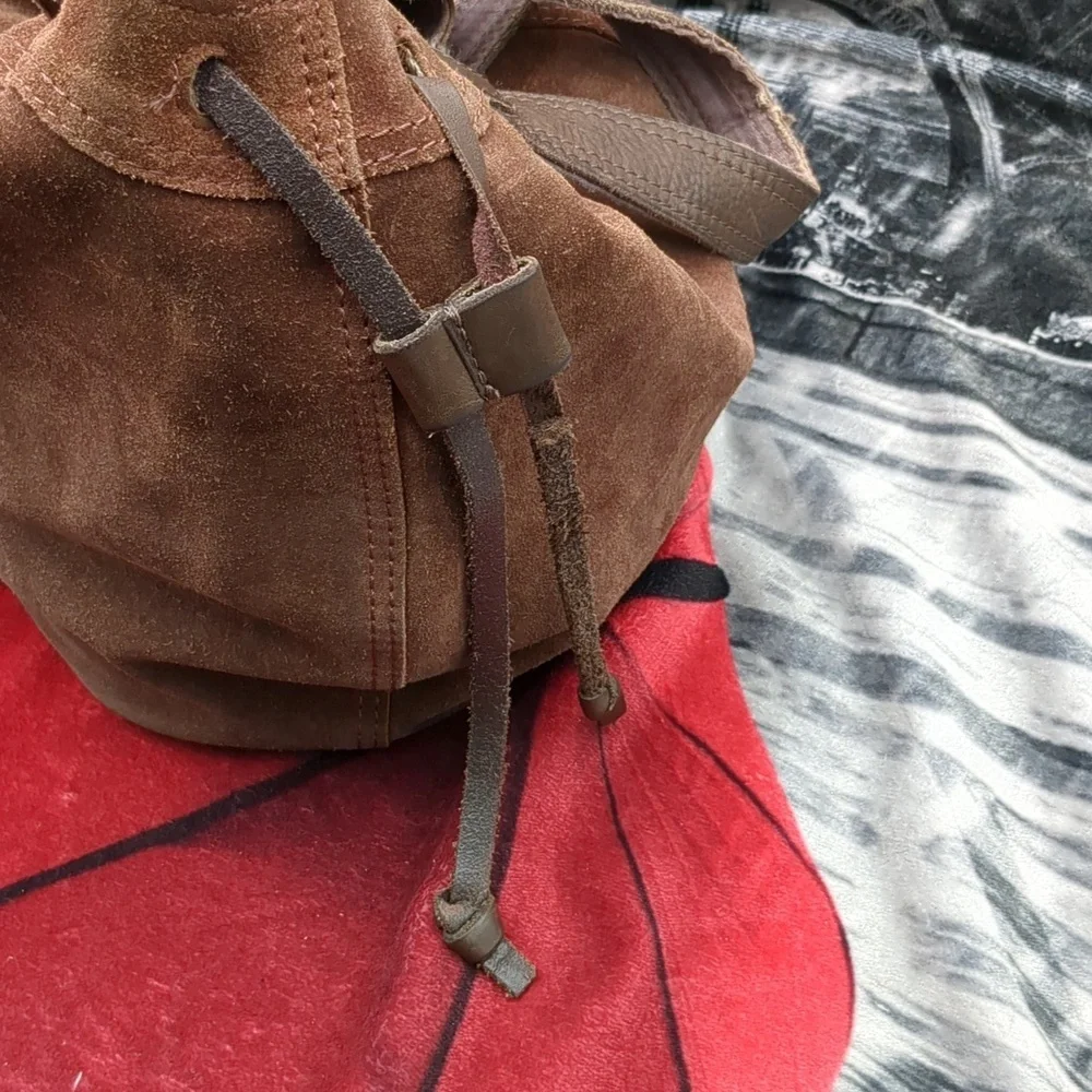 Lucky Brand brown suede