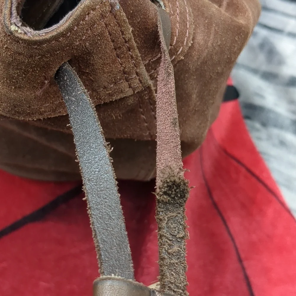 Lucky Brand brown suede