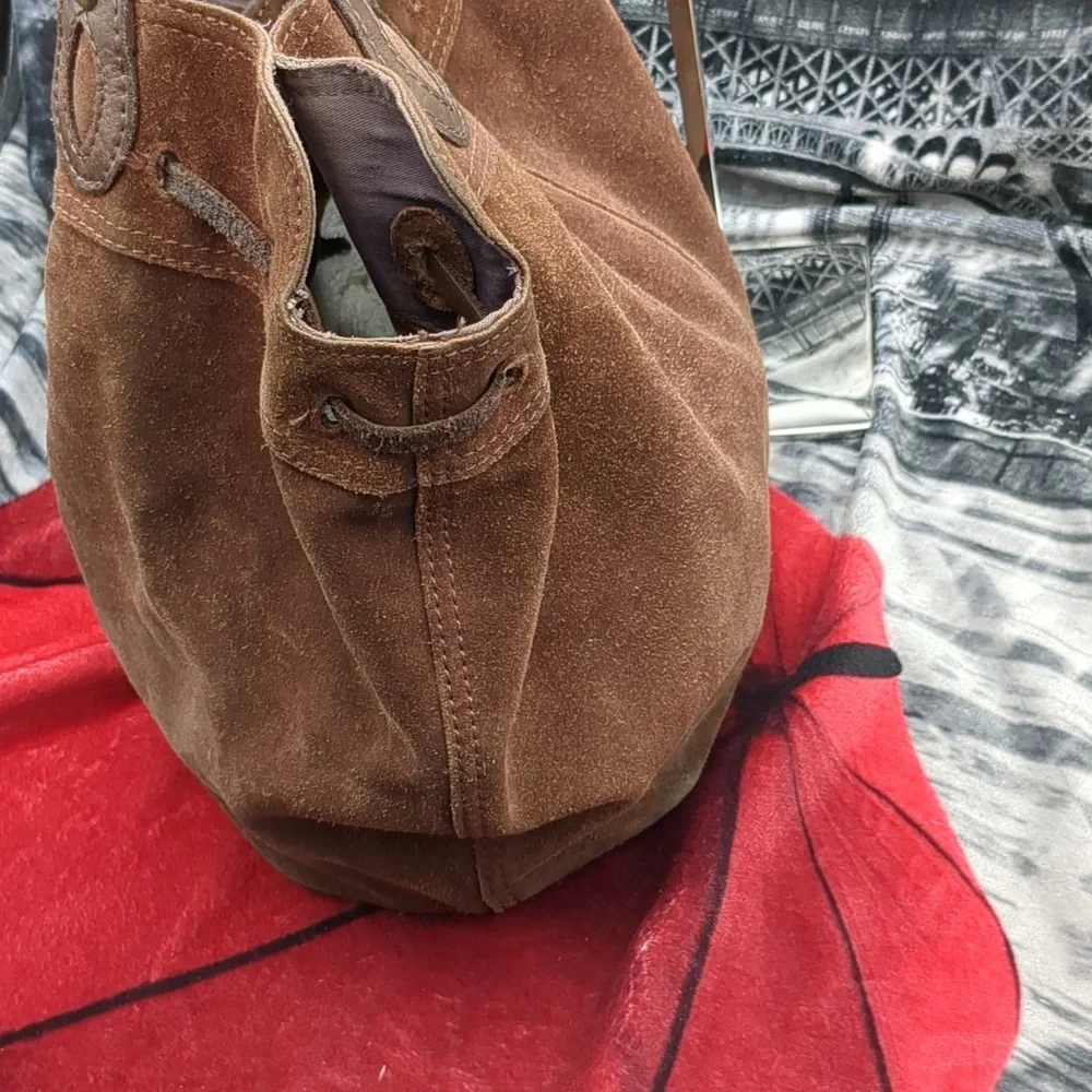 Lucky Brand brown suede