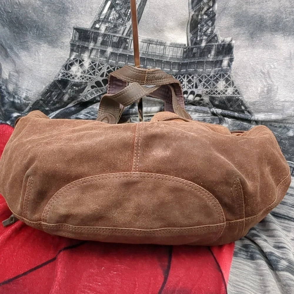 Lucky Brand brown suede