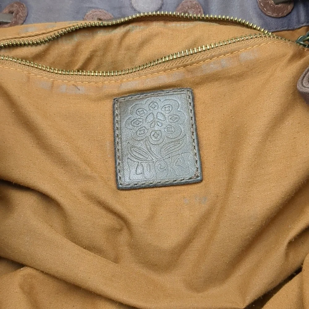 Lucky Brand brown suede