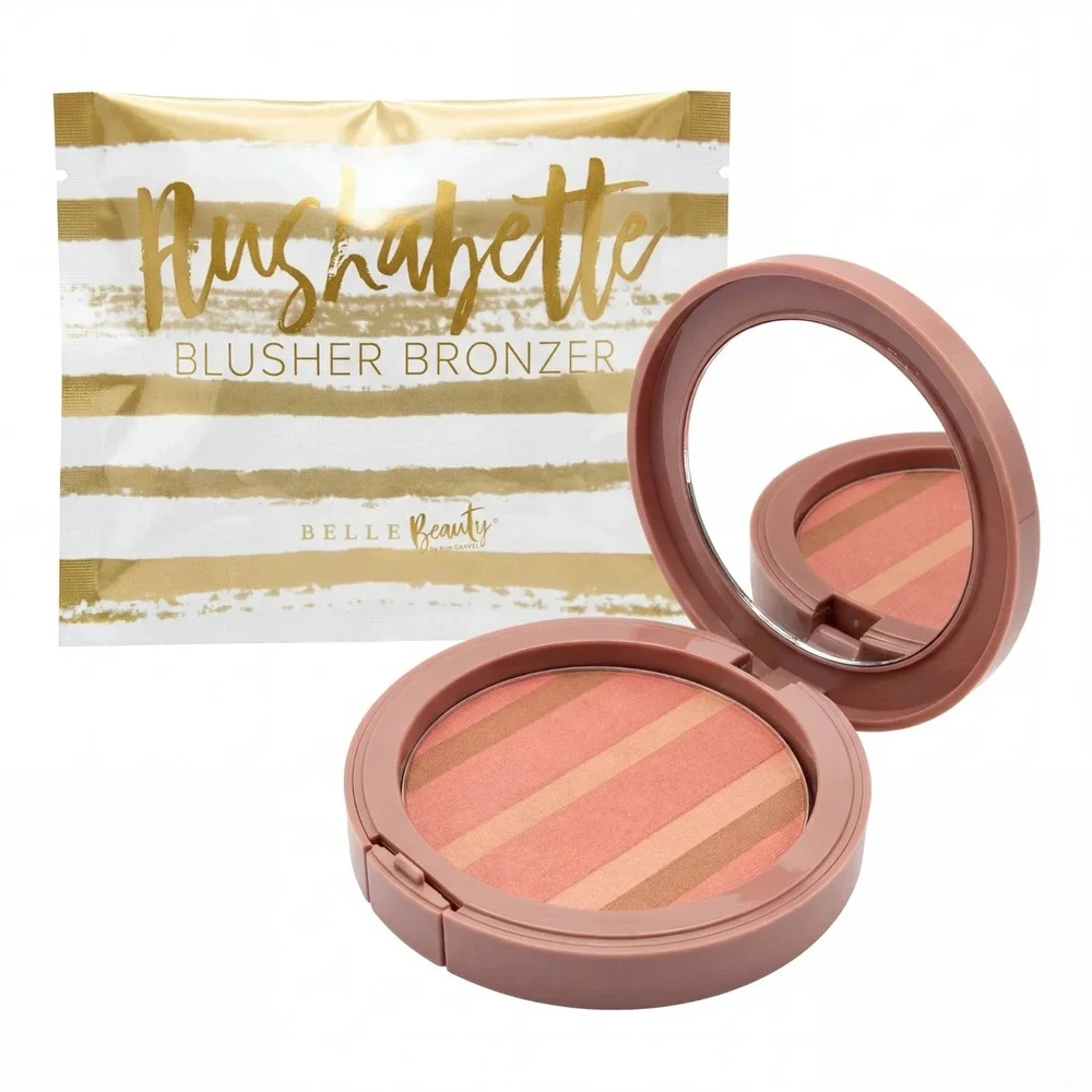 Belle Beauty Blushabelle Coral Crush Bronzer by Kim Gravel, 0.32 oz - New!!
