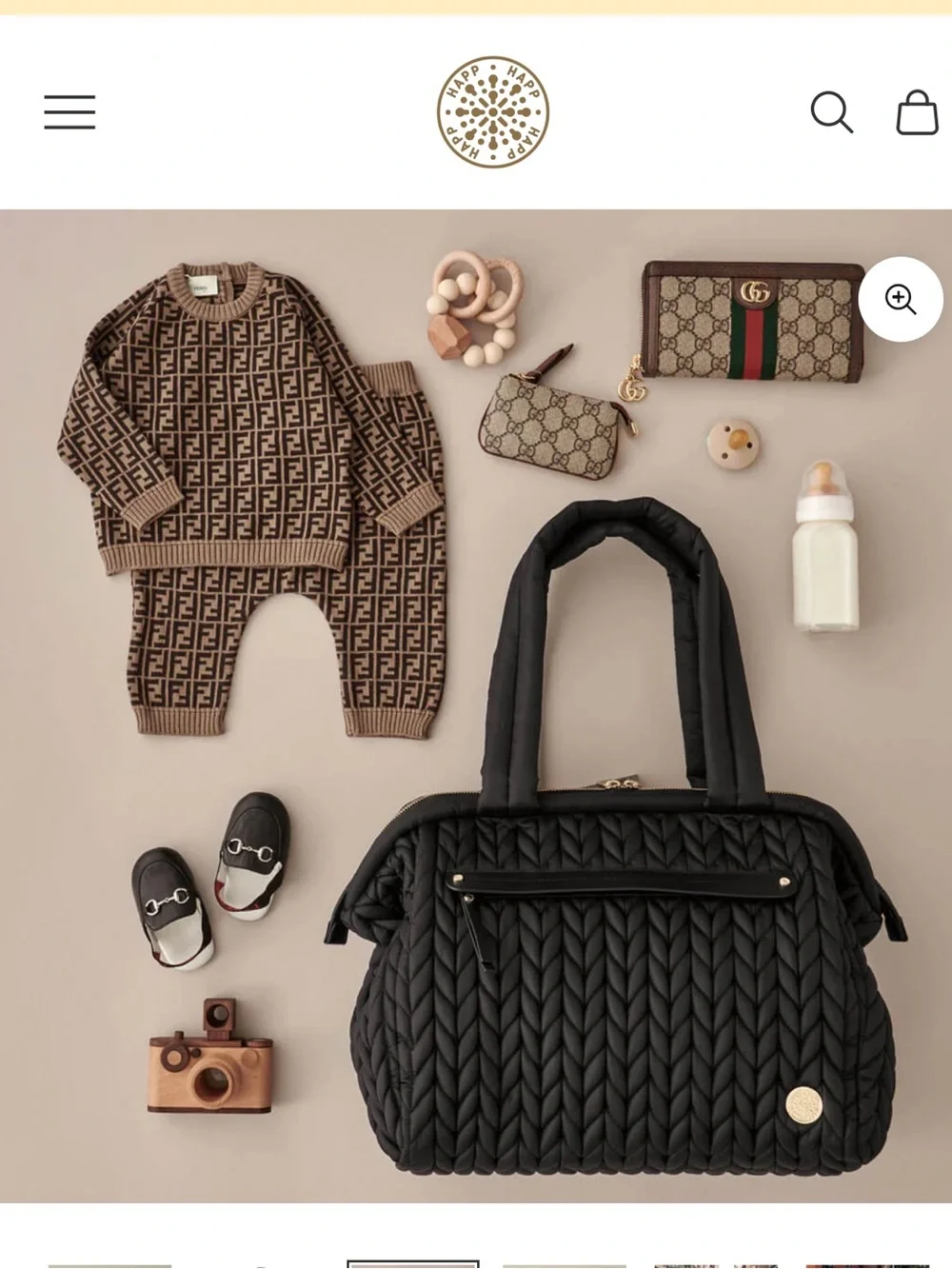 Happ Brand stylish black