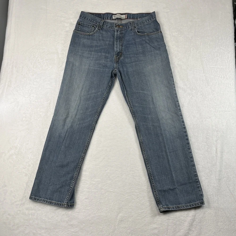 Vintage Levi's 559 Jeans Men's 34x30 Blue Relaxed Straight Faded Distressed y2k