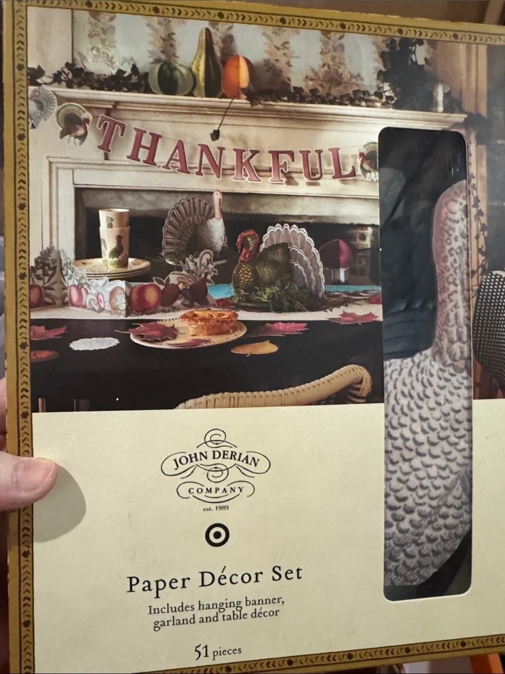 John Derian Company Thanksgiving Paper Décor Set