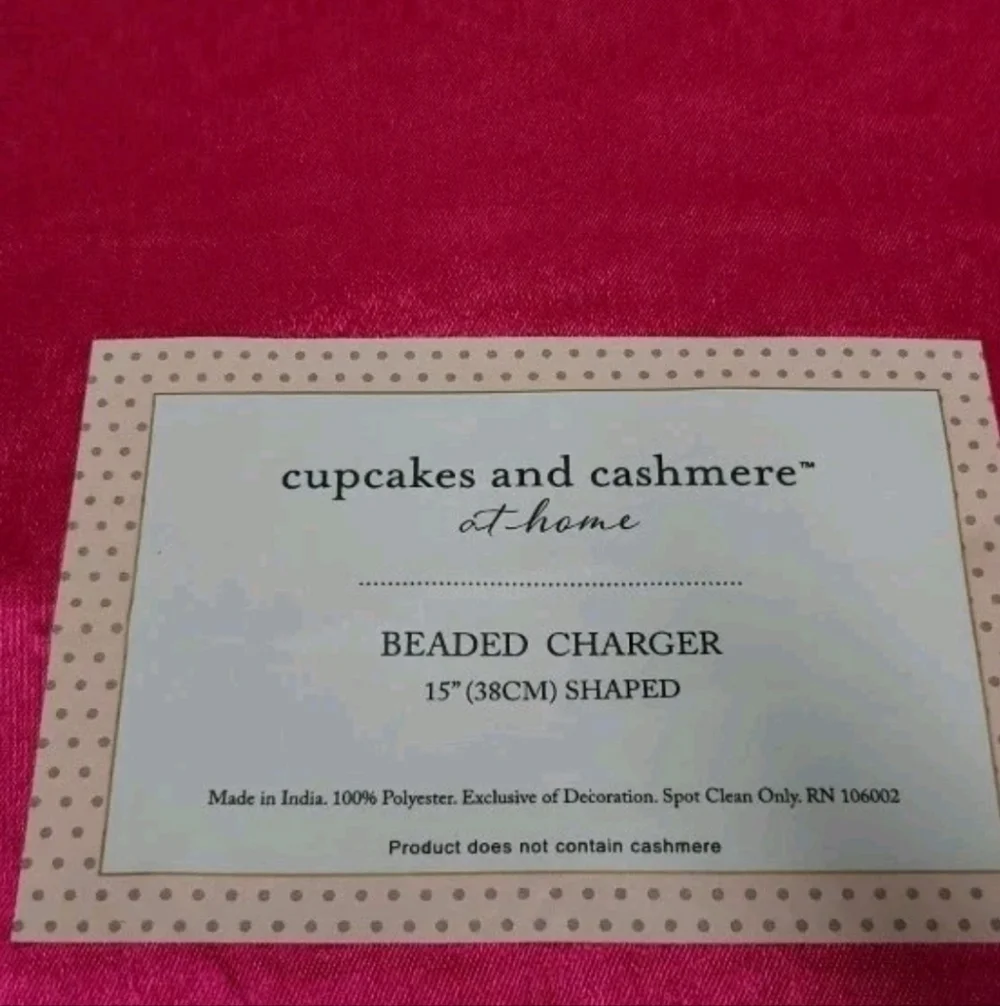 cupcakes & cashmere piece new