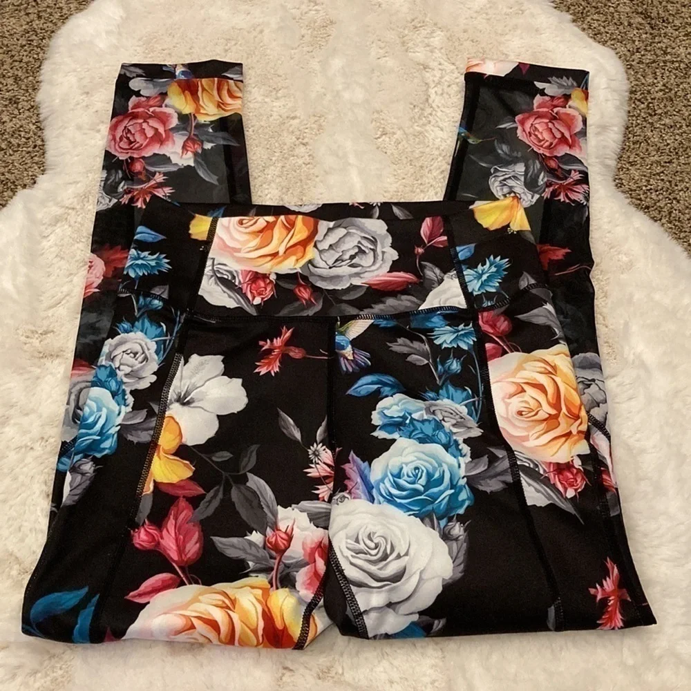 ZYIA dark floral