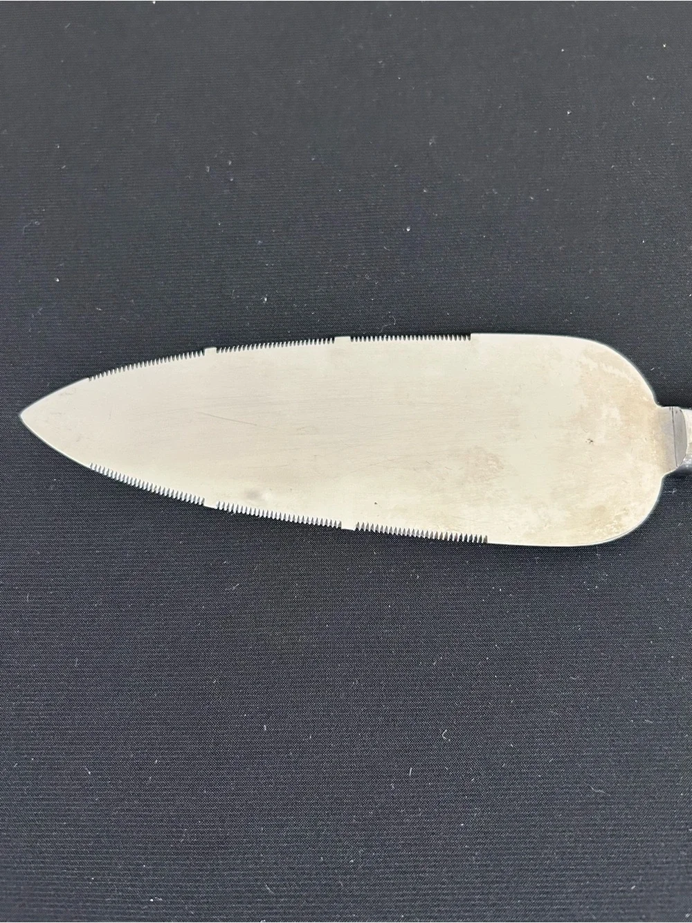 Vintage Sheffield England Silver Plate Mother of Pearl Handle Cake Server