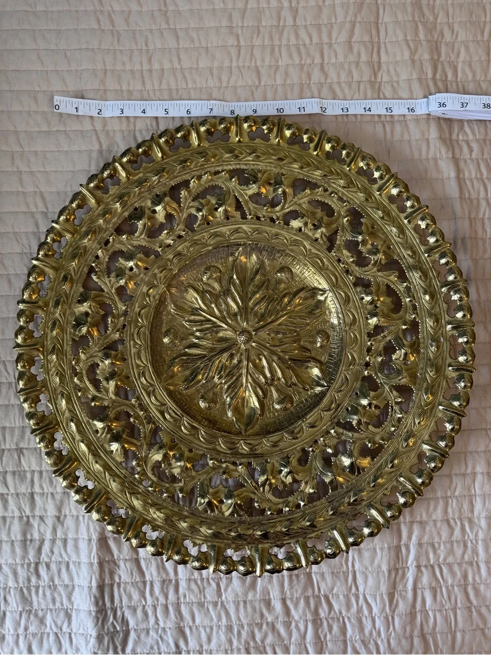 Vintage italian brass