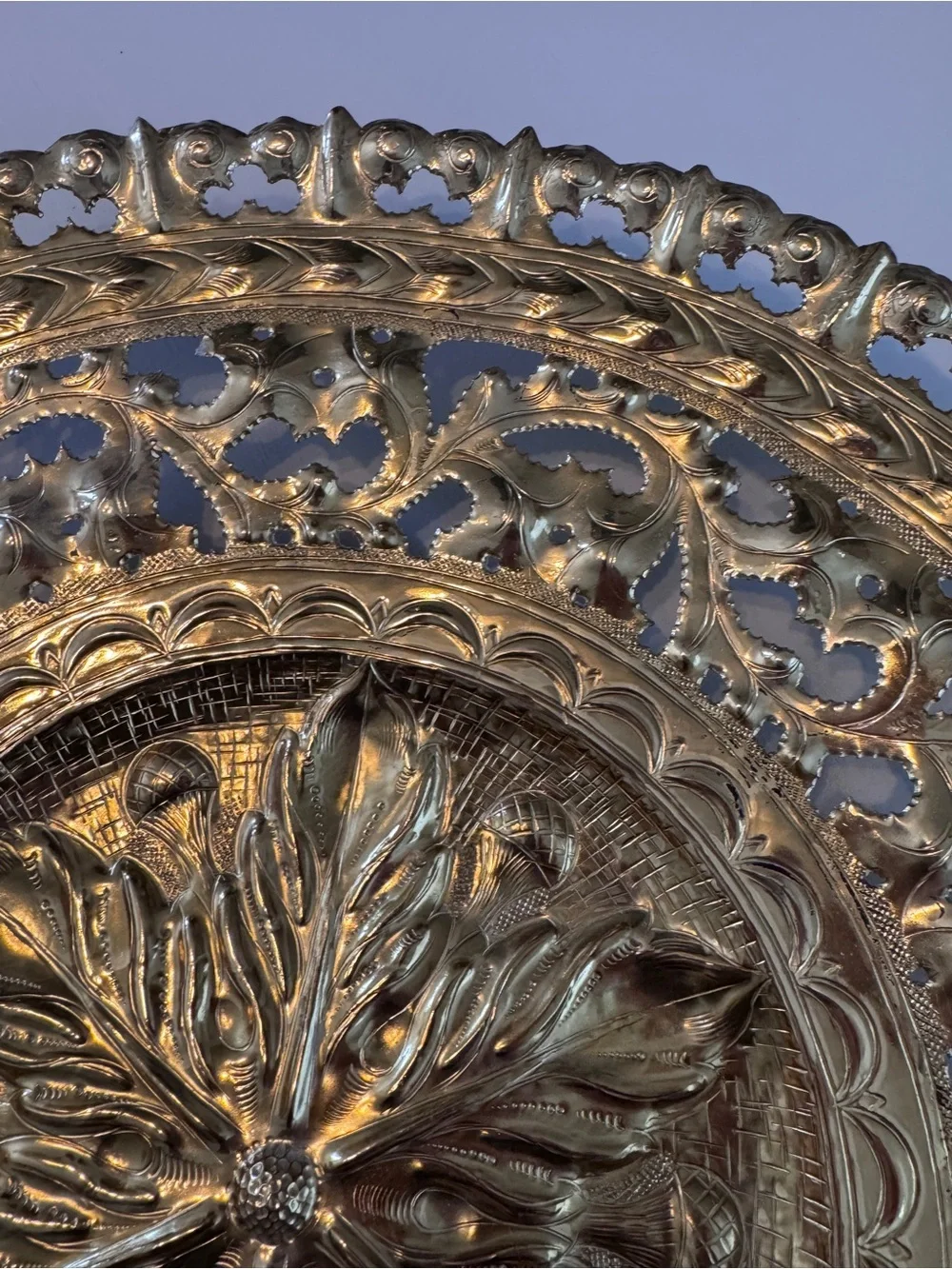 Vintage italian brass