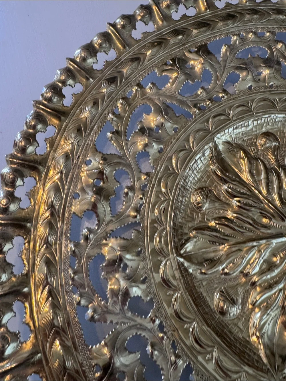 Vintage italian brass
