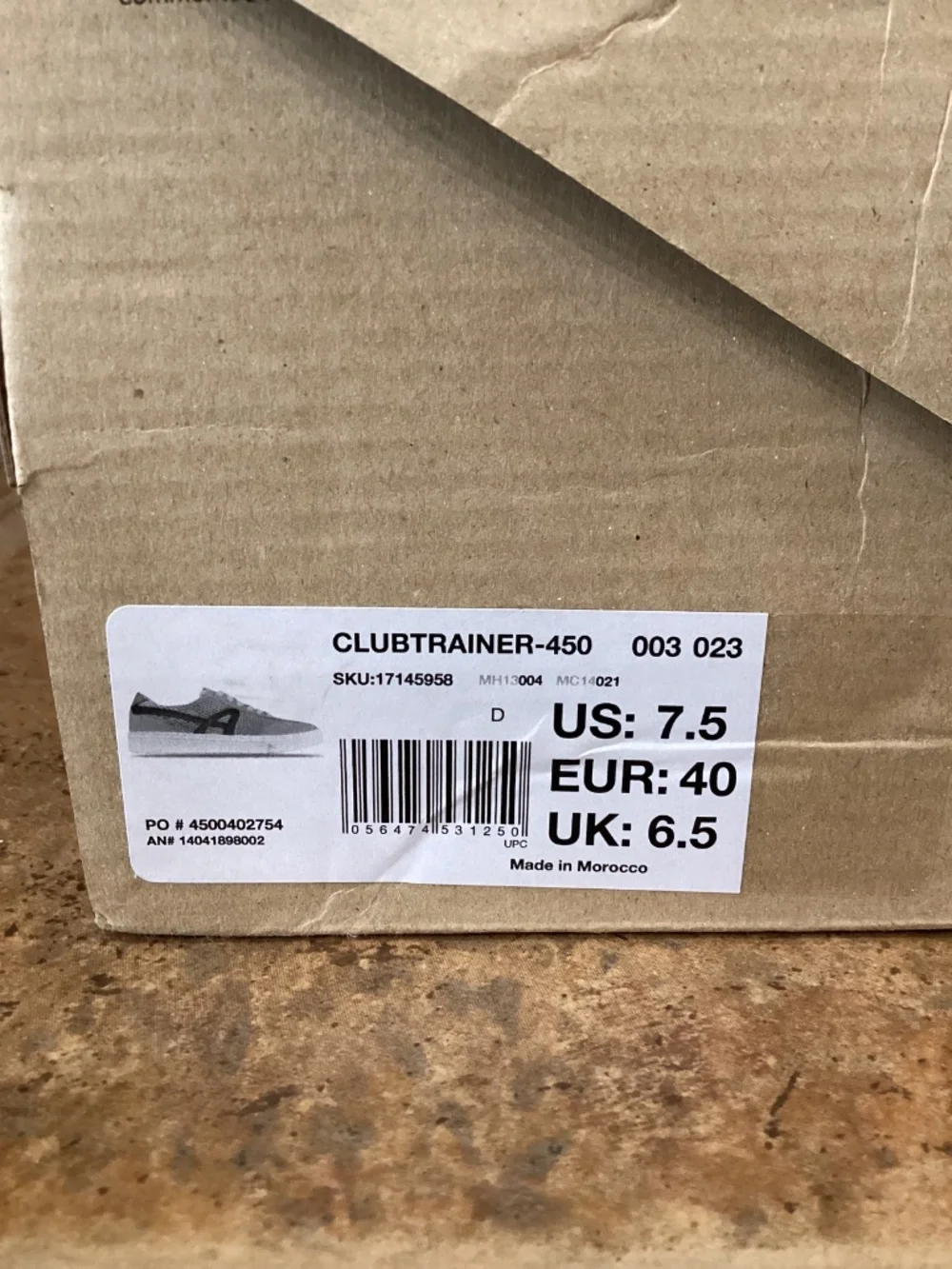Aldo Club Trainer 450 Mens Sneaker Shoes 7.5 Light Blue Black Lace New In Box