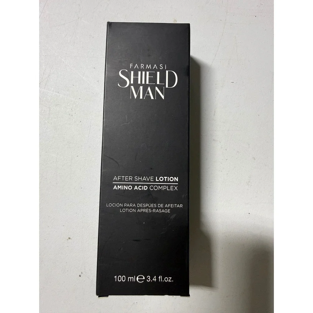 Farmasi Shield Man After Shave Lotion Amino Acid Complex 100ml 3.4 fl oz New Box