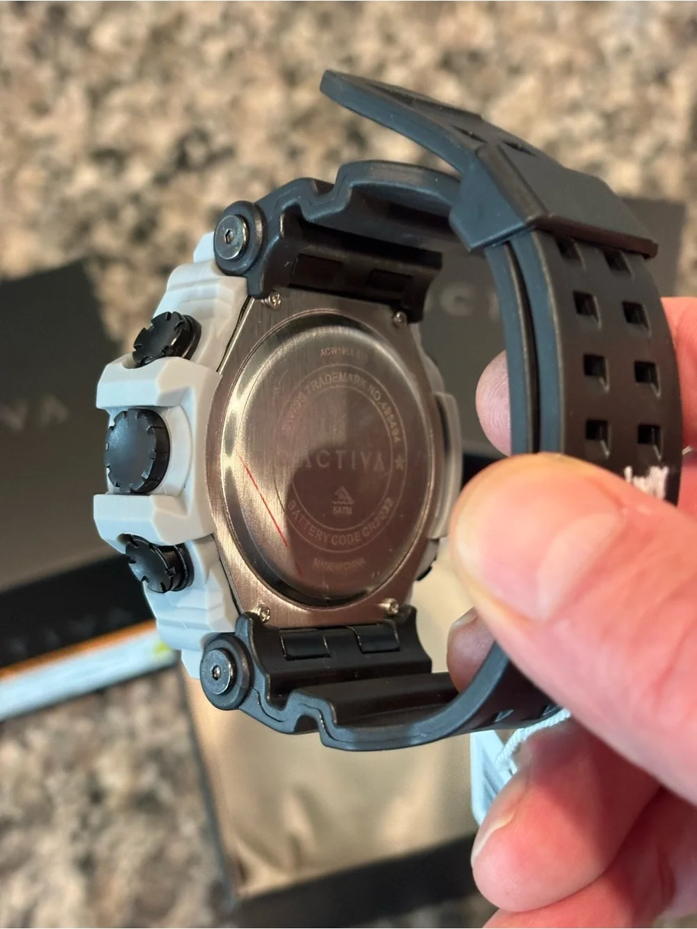 Activa Kadron X Invicta Digital Men's Watch - 53mm, Black NWT
