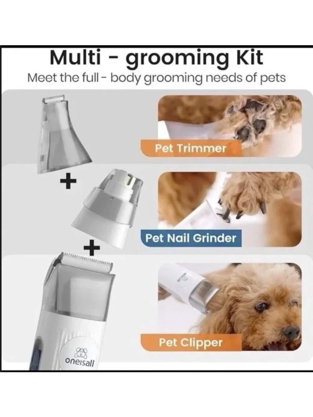 Oneisall grooming kit