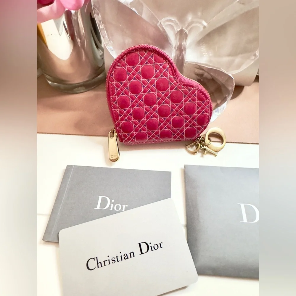 Dior pink patent