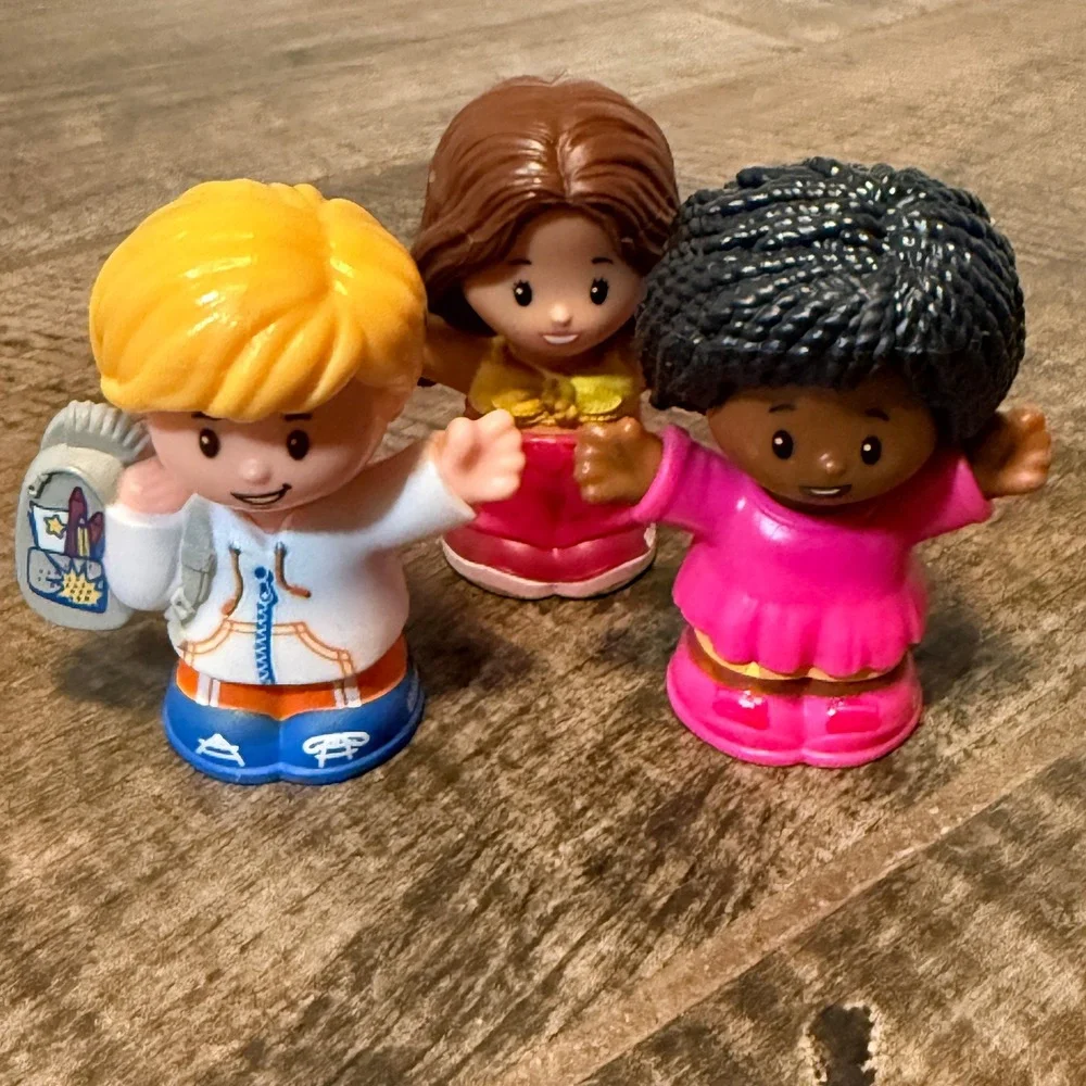 Fisher-Price Little People Friends Diverse Figure Lot 7 Piece