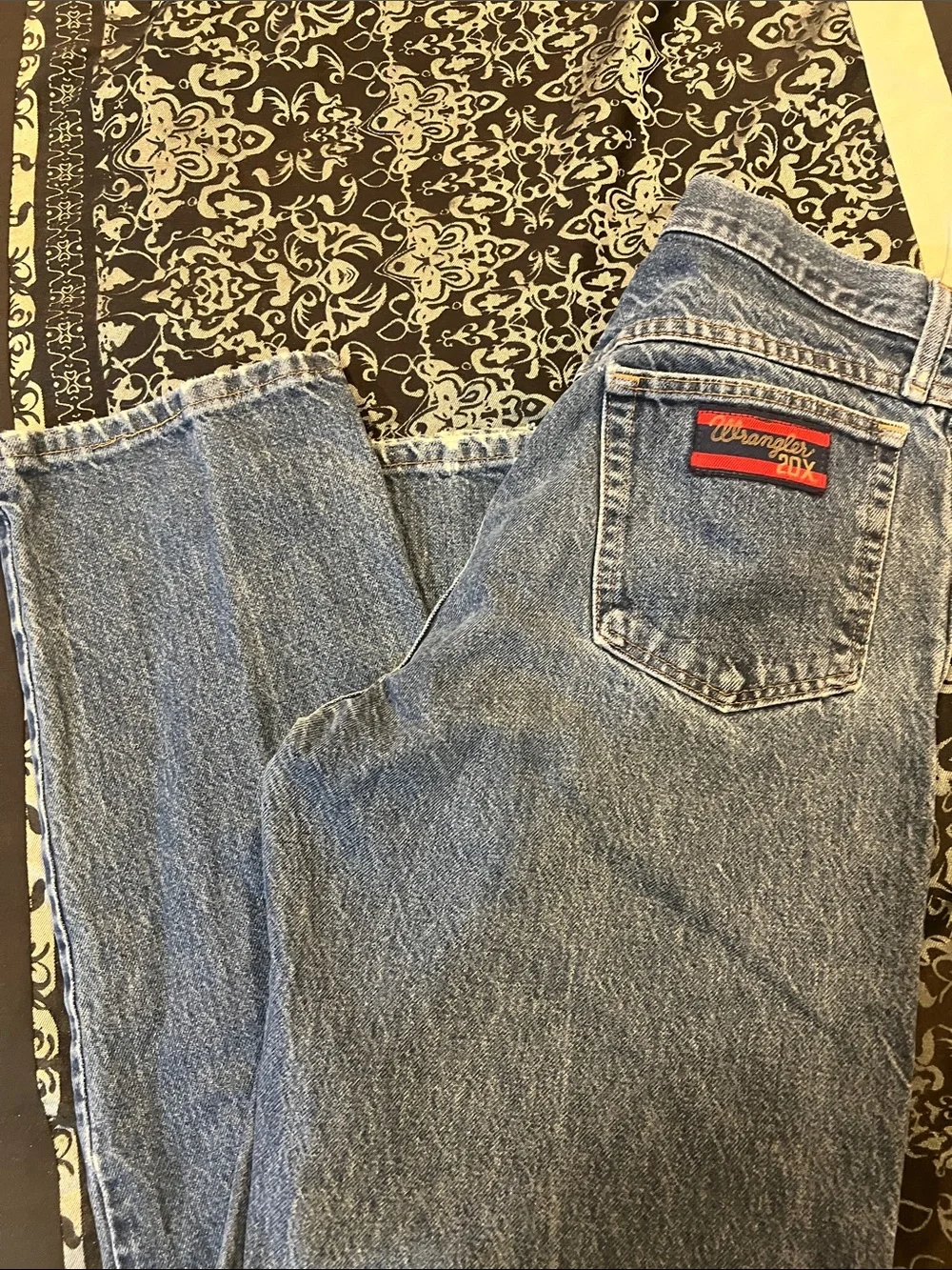 Wrangler 20X Relaxed Fit Men’s Light Blue Jeans