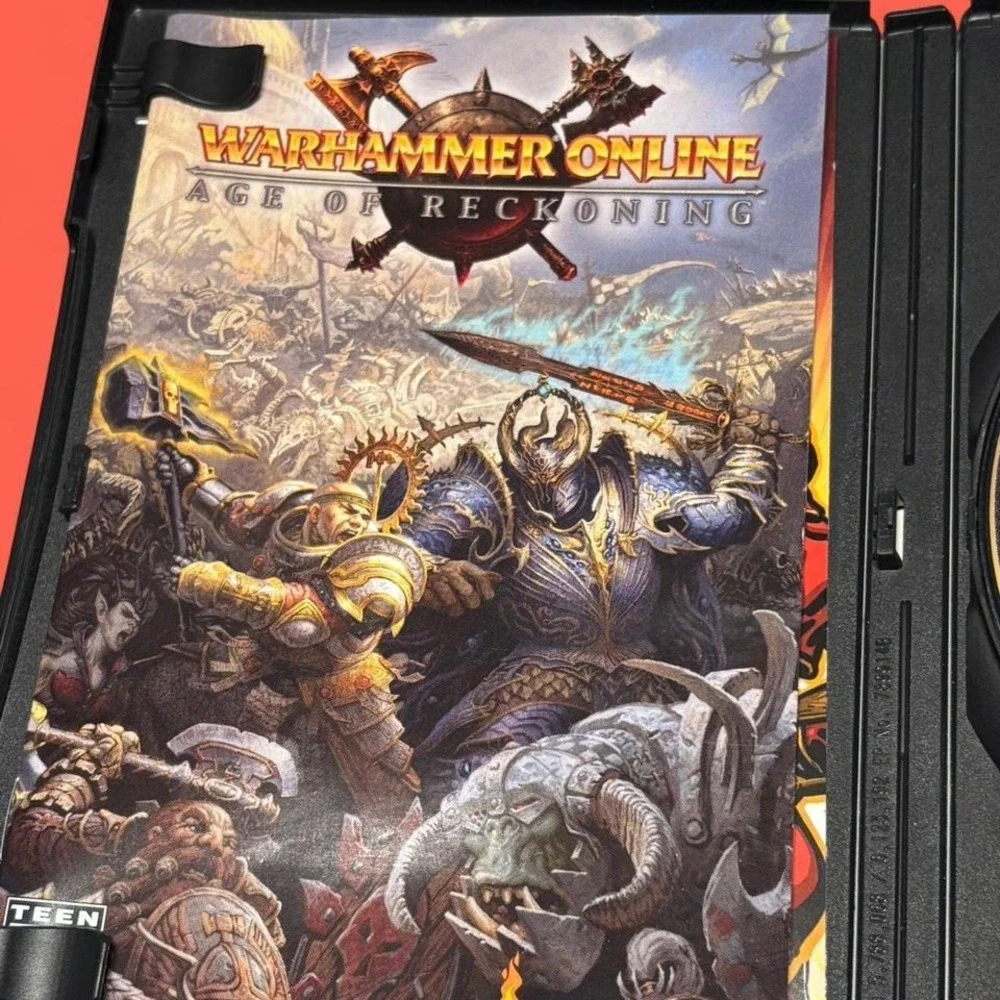 Warhammer Online Age of Reckoning PC Game 2008 EA Mythic Entertainment DVD-ROM