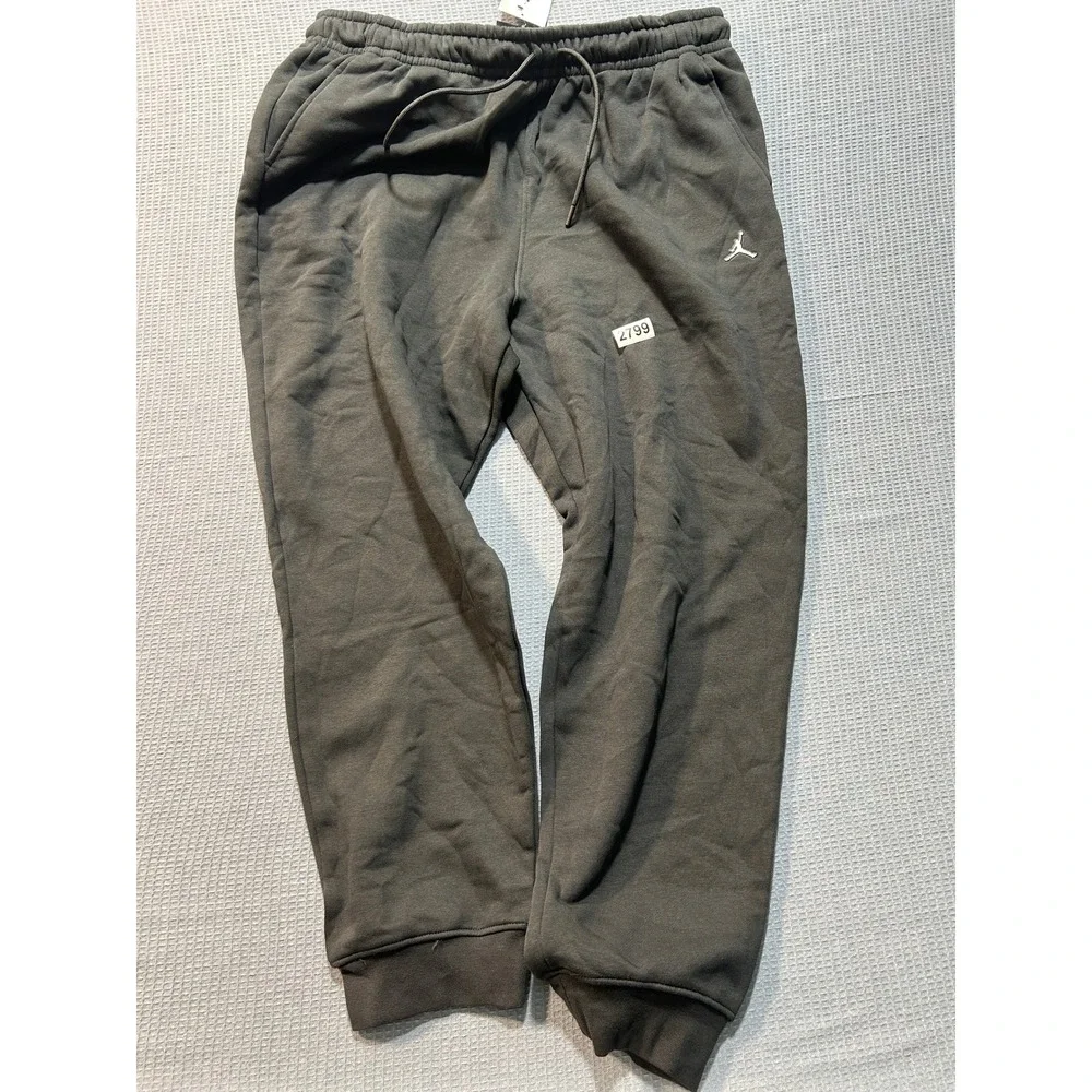 Jordan Jumpman Fleece Sweatpants Mens XXL Charcoal Gray