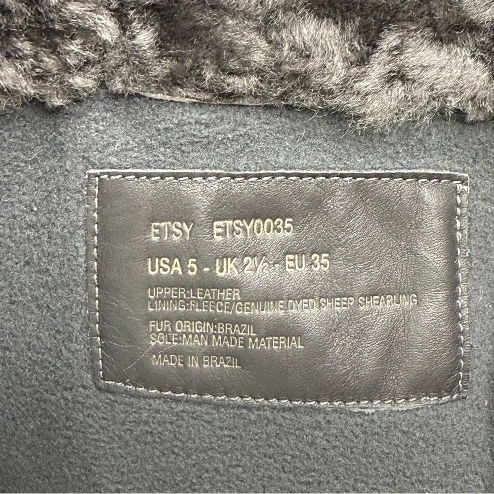 Hunter Leather‎ Suede Fleece Genuine Dyed Sheep Shearling Lined Boots