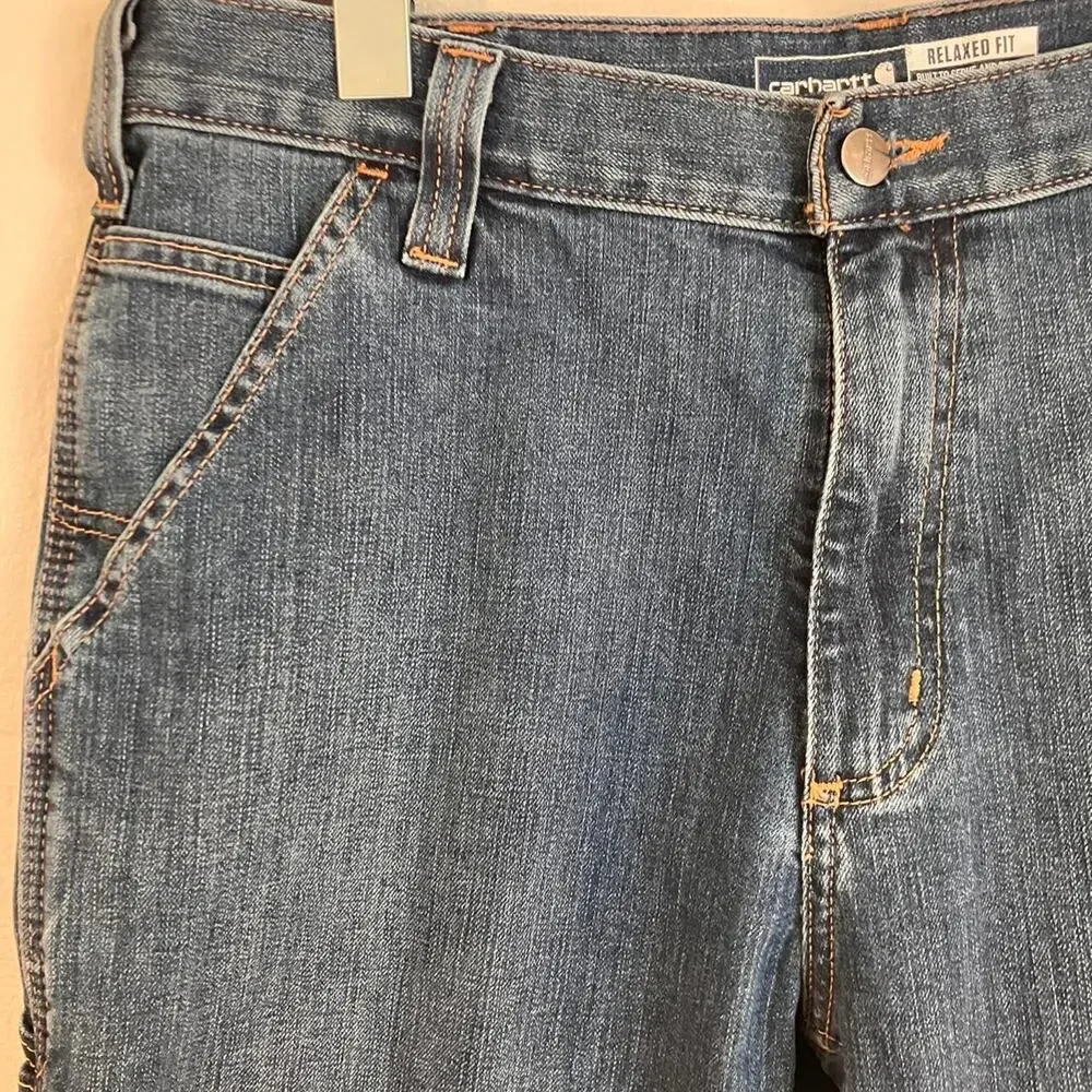 Carhartt Relaxed Fit Relaxed Fit Carpenter Denim Workwear‎ Jeans