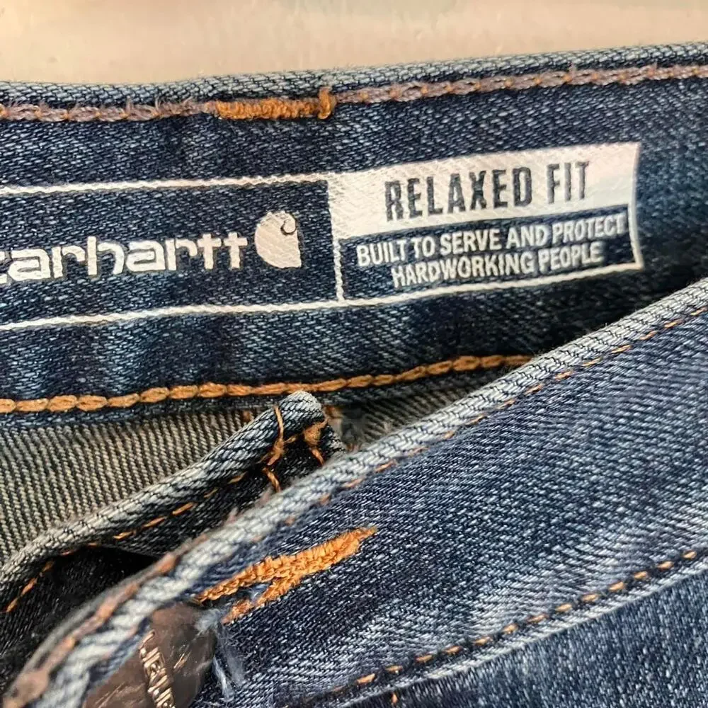 Carhartt Relaxed Fit Relaxed Fit Carpenter Denim Workwear‎ Jeans