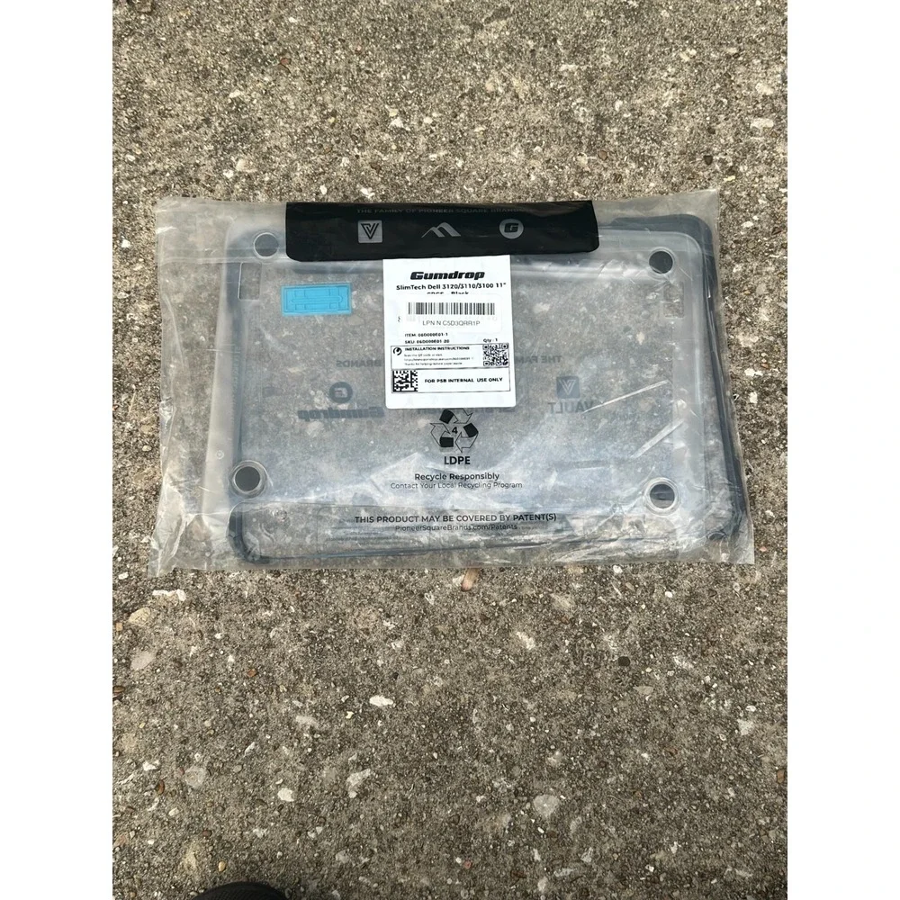 Laptop Case Gumdrop SlimTech 06D000E01-1 Laptop Case - Black - Drop Tested -‎