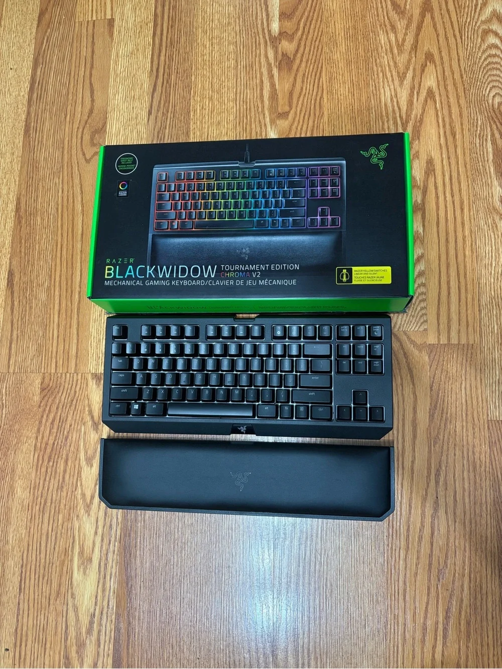 Razer BlackWidow TE Chroma V2 Mechanical Keyboard - Black