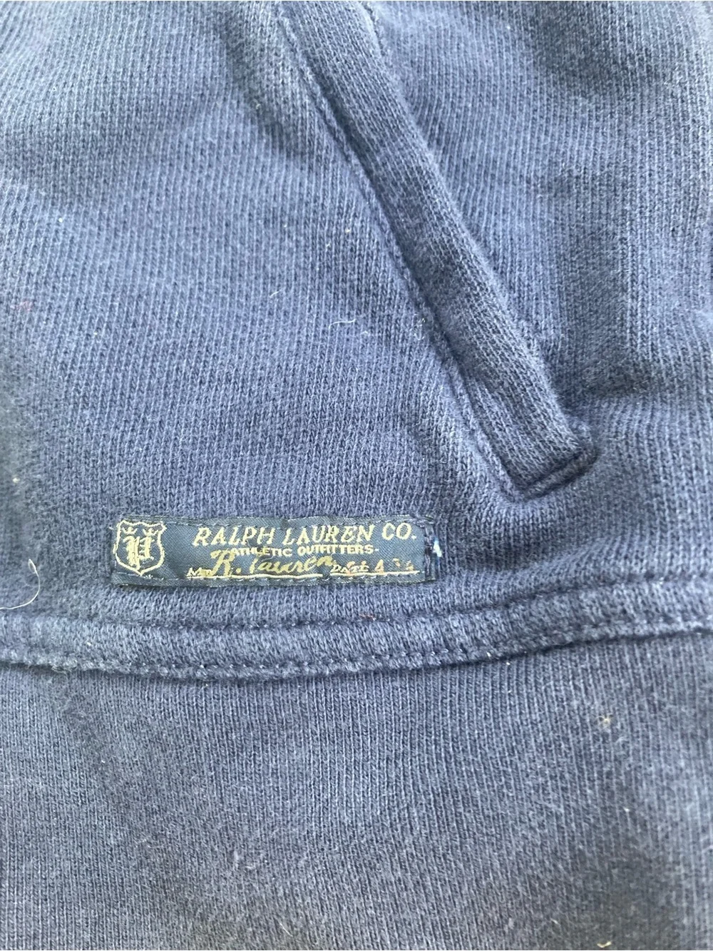 Ralph Lauren cozy navy