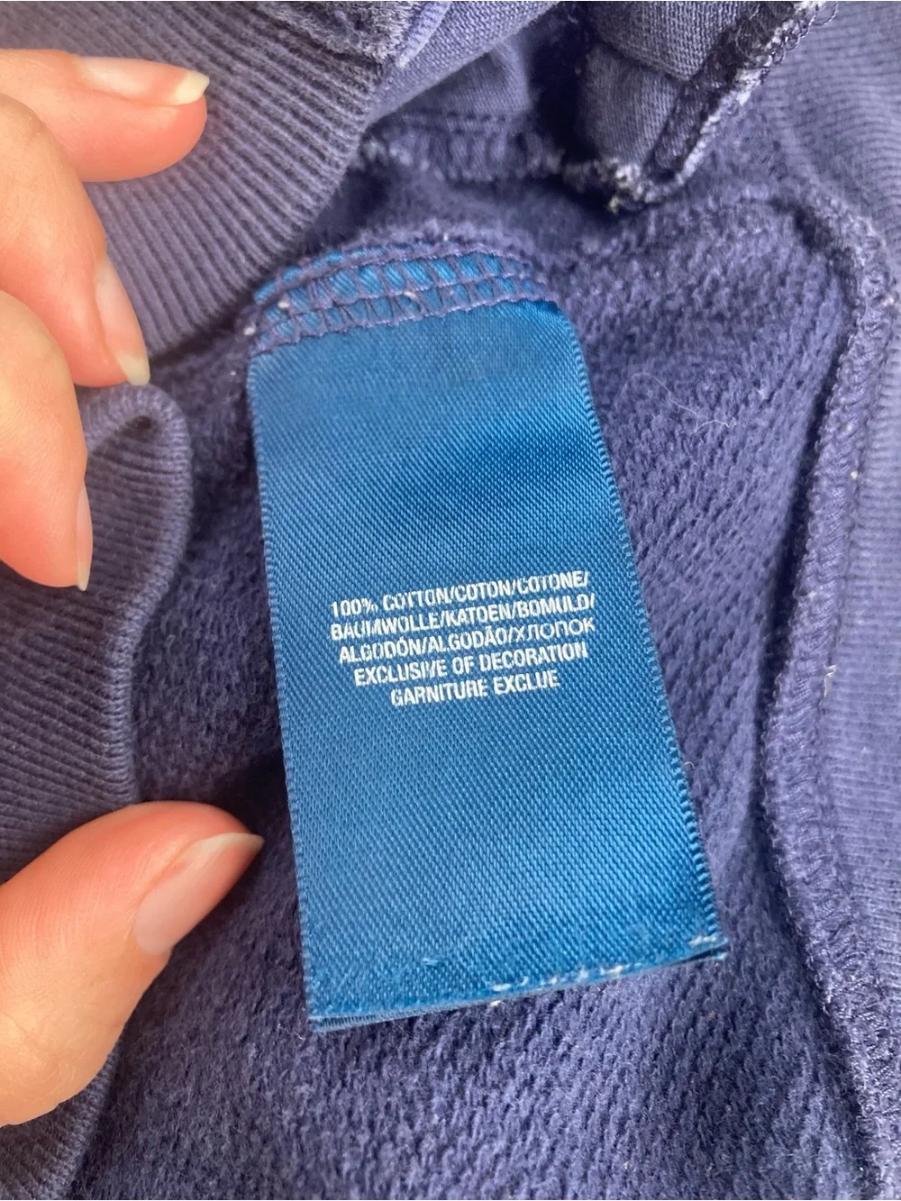 Ralph Lauren cozy navy