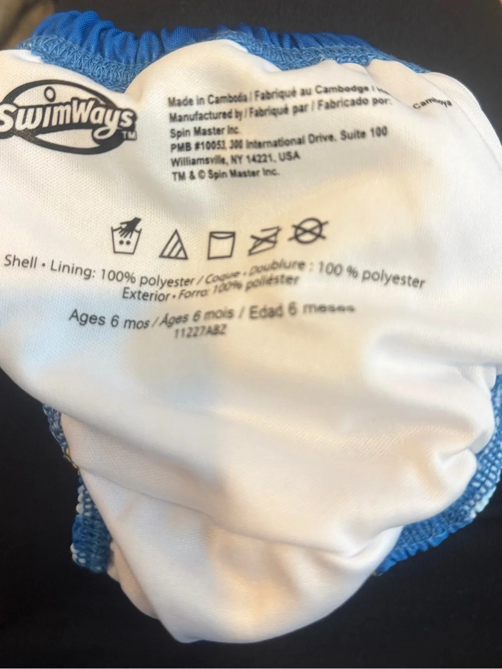 SwimWays soft blue