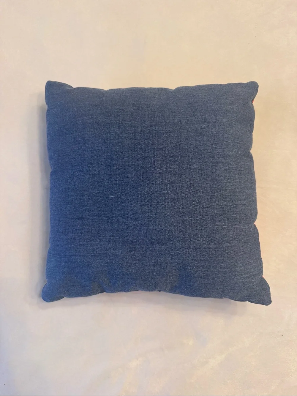 Vintage! Handmade Patchwork Quilted Throw Pillow