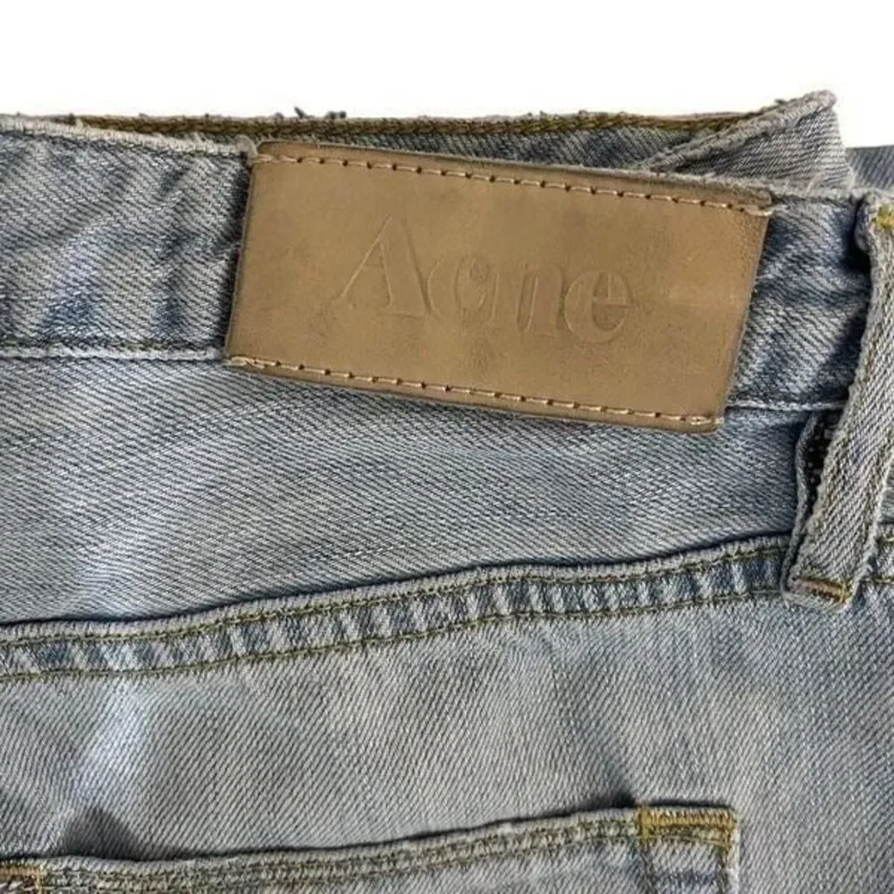 ACNE Kex Catch Sweden patchwork Jeans Size 26/32