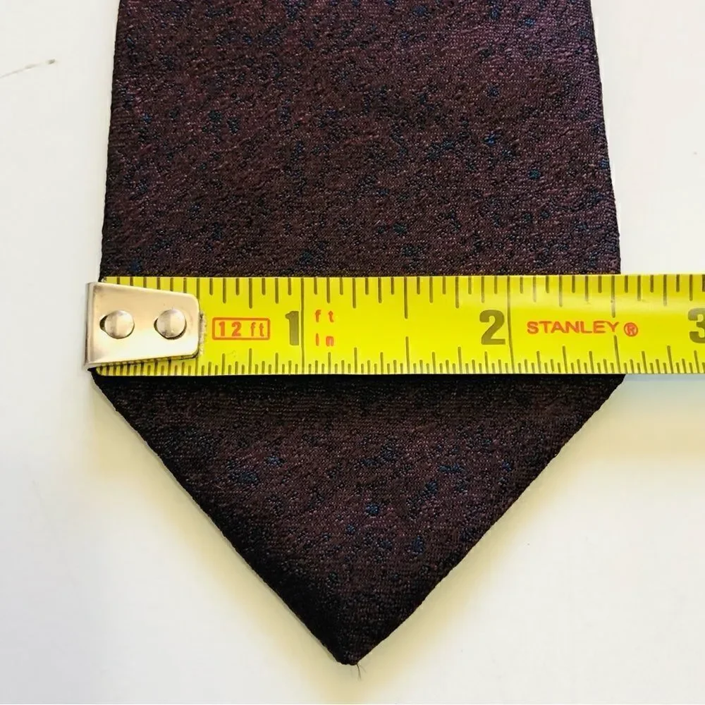 Theory burgundy thin/Skinny Necktie/Tie