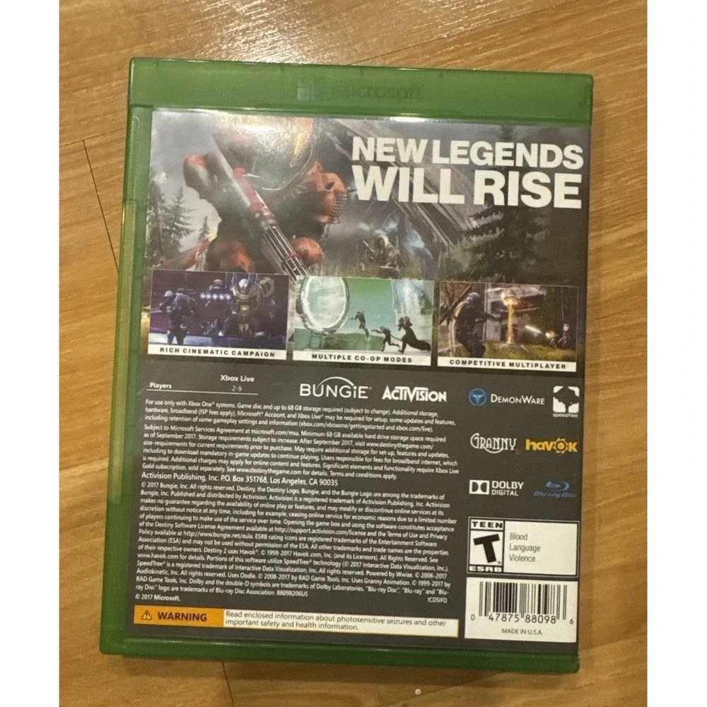 N/A destiny xbox