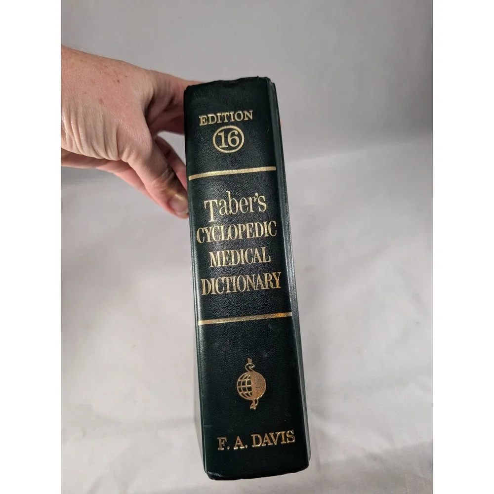 TABERS‎ CYCLOPEDIC MEDICAL DICTIONARY 16th Edition HC Educational DAVIS