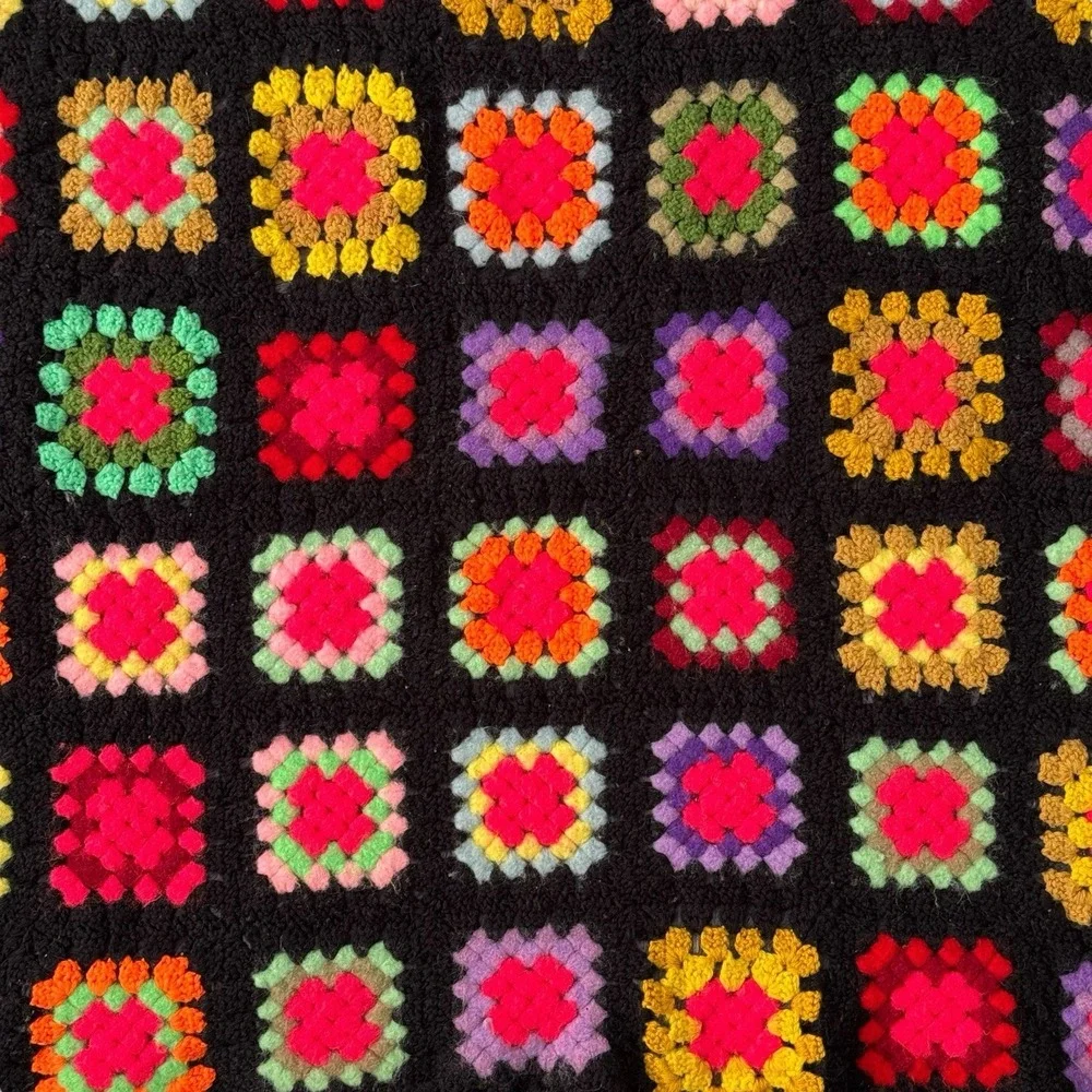 Handmade crochet granny