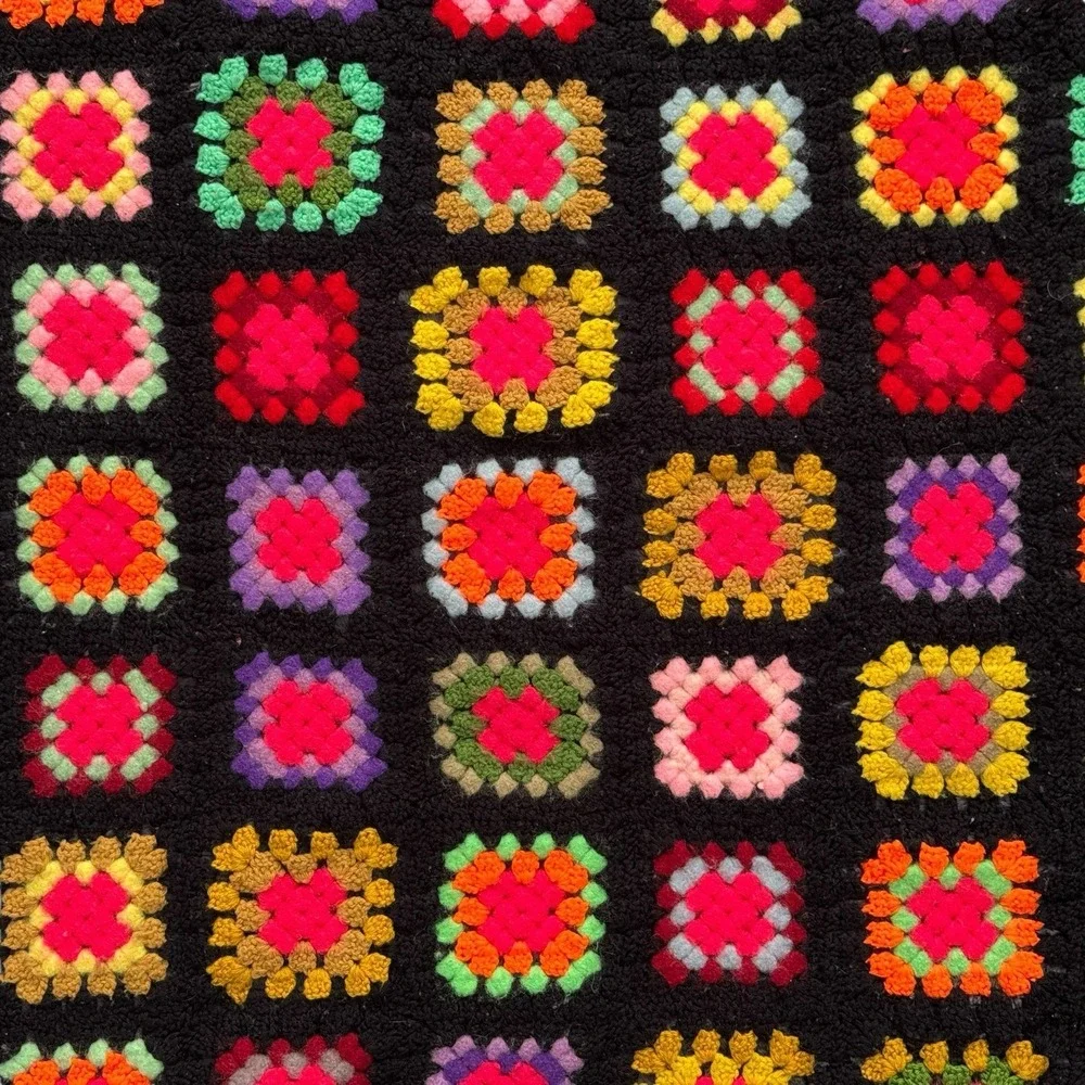 Handmade crochet granny