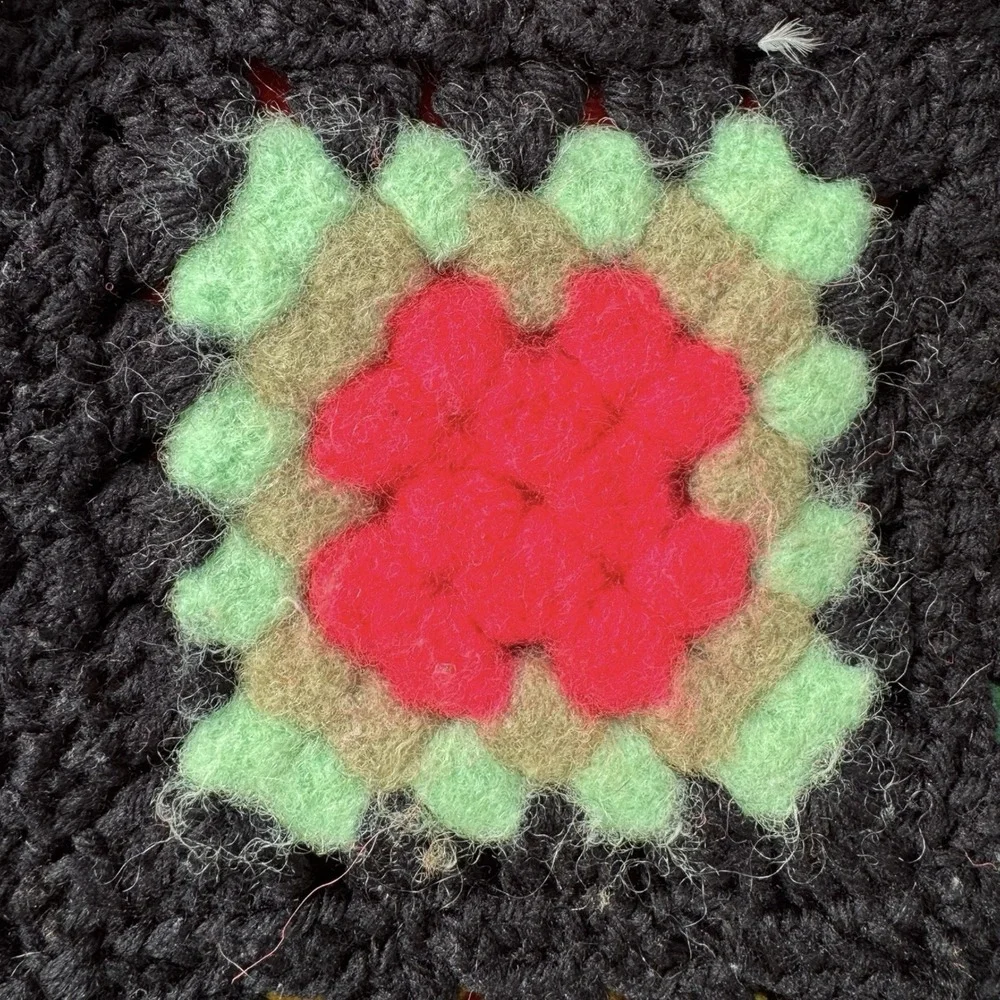 Handmade crochet granny